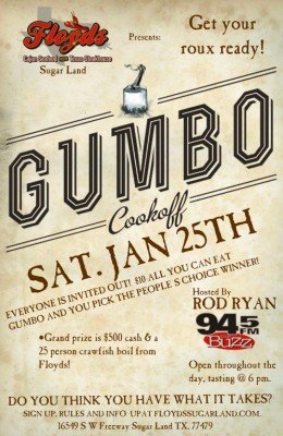 Floyds Sugar Land Gumbo Cook off 2014