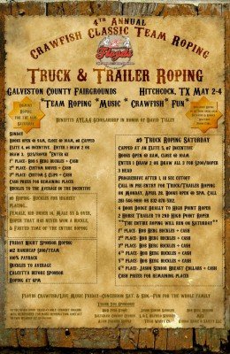 Crawfish Classic Truck Roping